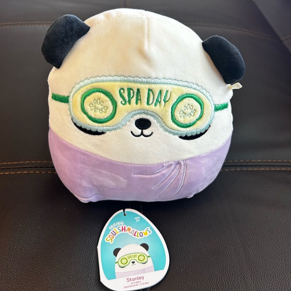 Stanley The Spa Day Panda Squishmallow